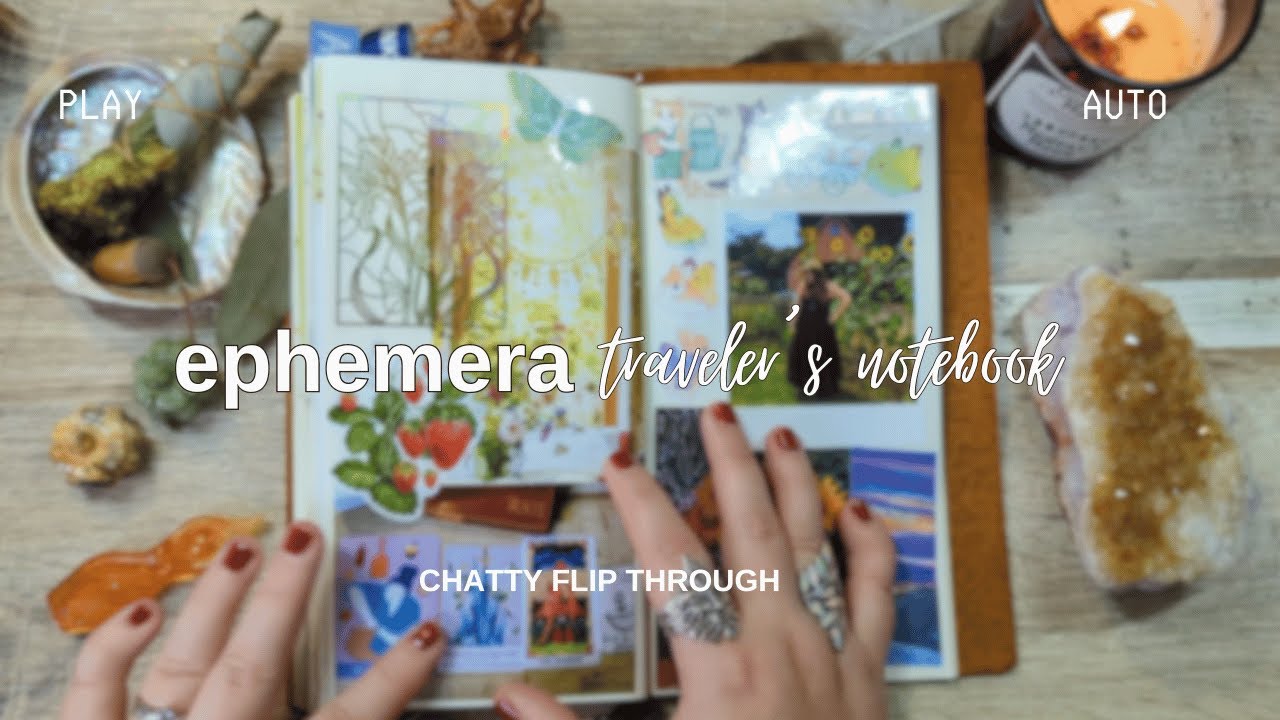 Ephemera Journal Flip - Vol. 1
