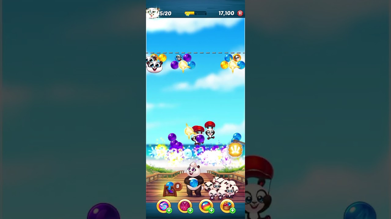 “Bubble Shooter Game 🎯 | Super Satisfying Gameplay | Level Clear Challenge 😍”