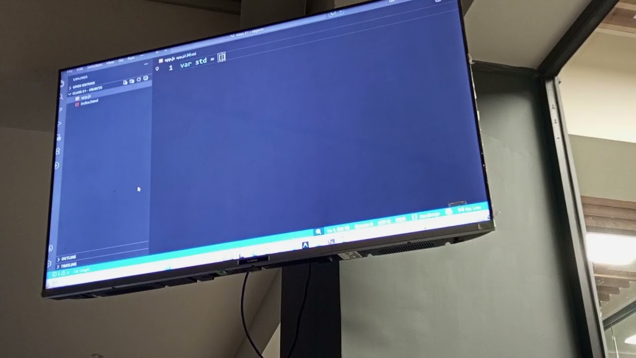 JavaScript Class 21 By Sir Jaffar Aman  (Object)