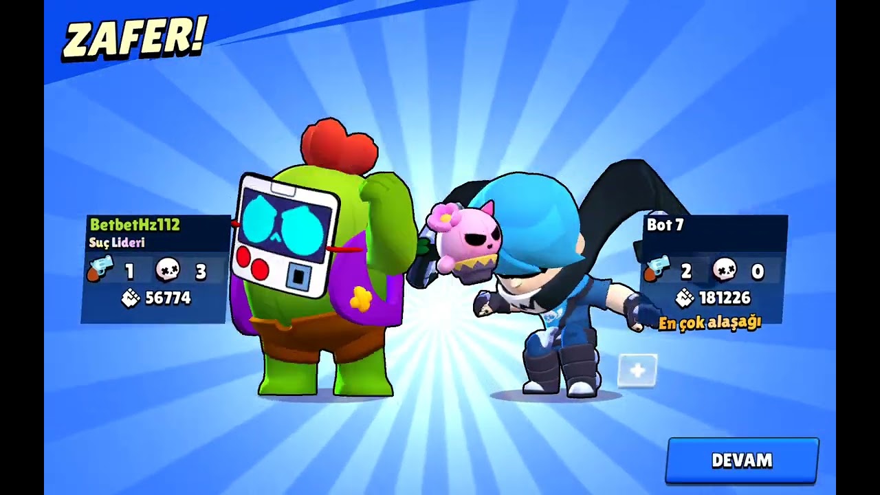 Brawl stars ta riko bosunu yendim
