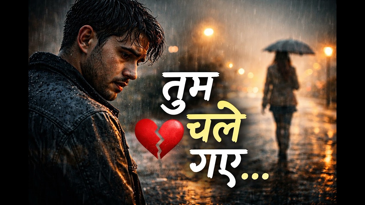 Tum Chale Gaye 💔 | Very Sad Hindi Song 2026 | Heart Broken Love Story | Emotional Breakup Song
