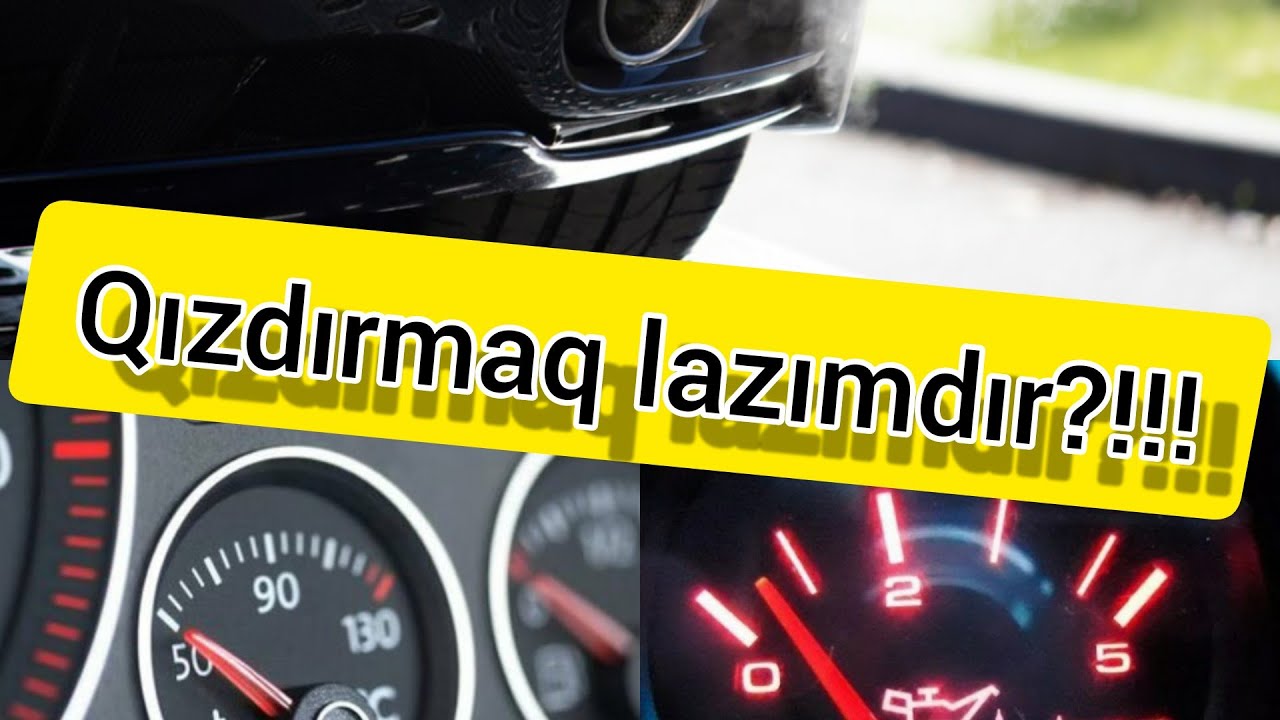 maşını qızdırmaq lazımdır? istehsalçı nə deyir? sən necə edirsən? #qizdirmaq #maşın #diaqnostika
