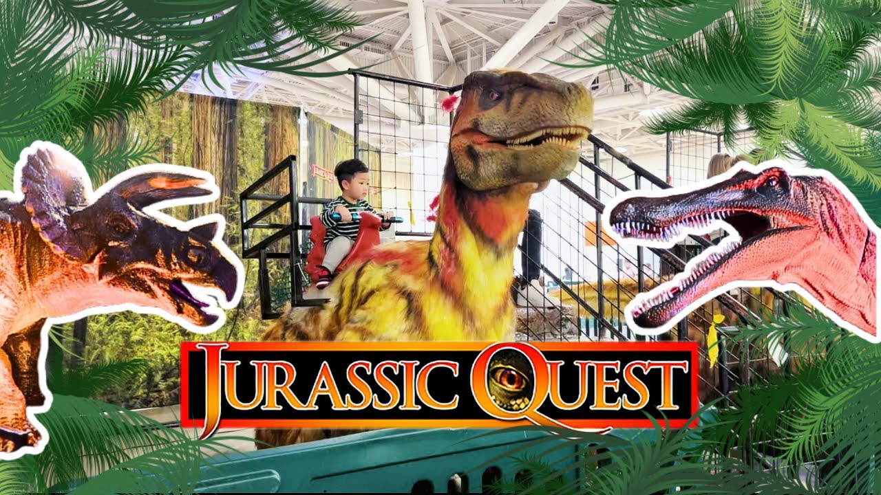 Jurassic Quest 2025! Epic Dinosaur Rides You Can’t Miss! 🦖🎢