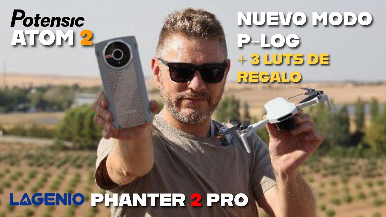 Brutal !! Perfil P-LOG en Potensic Atom 2 | Lagenio Phanter 2 PRO + LUTS DE REGALO