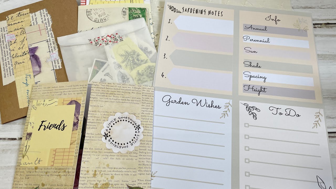 Inspiration Kits - Snail Mail - Pen Pal Ideas - New Digitals
