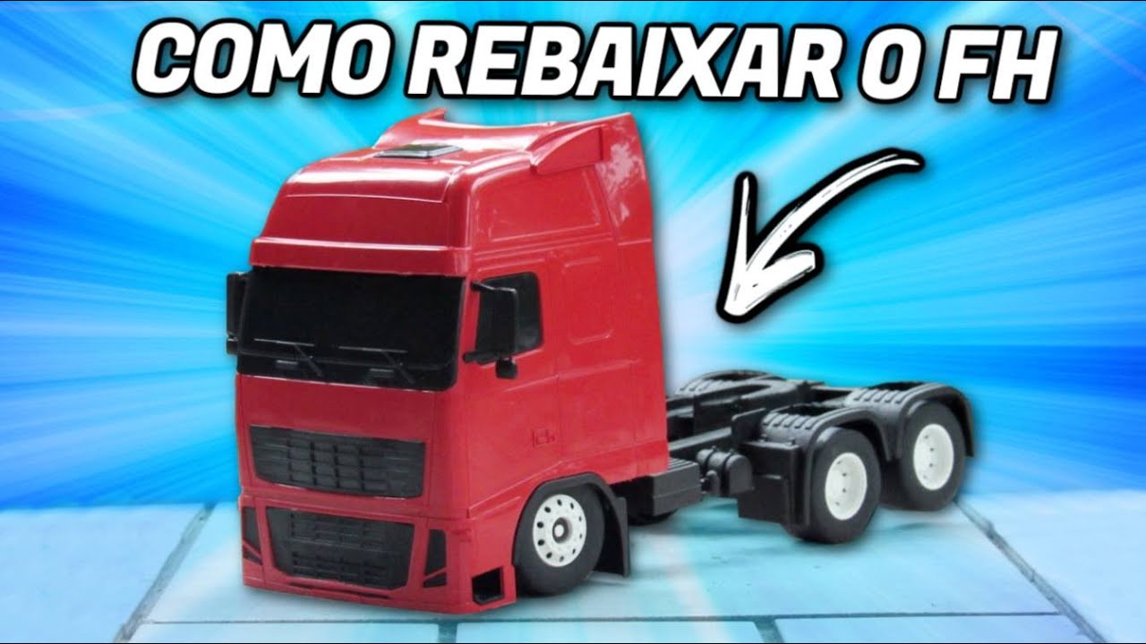 COMO REBAIXAR O MINI VOLVO FH NO TALO