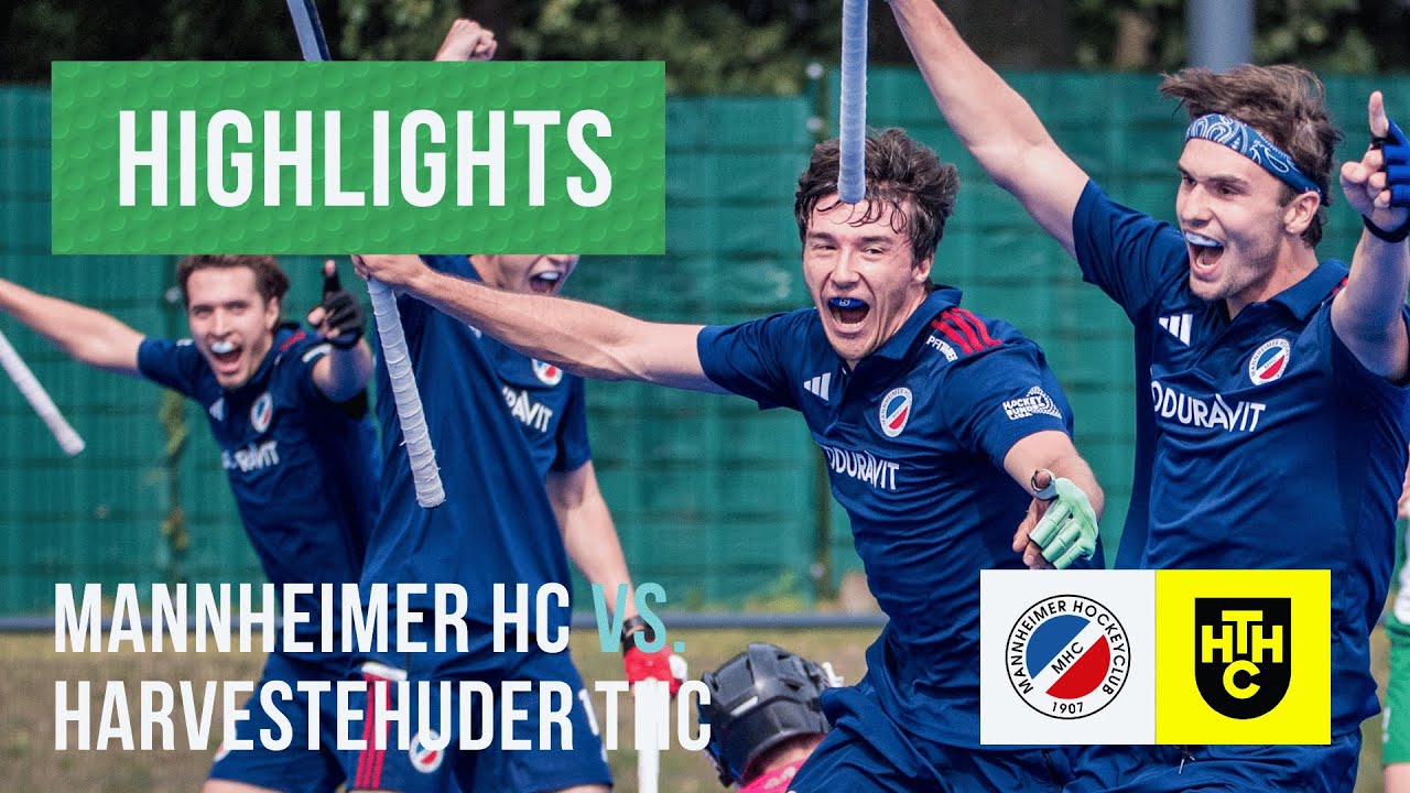 Highlights Herren: Mannheimer HC vs. Harvestehuder THC