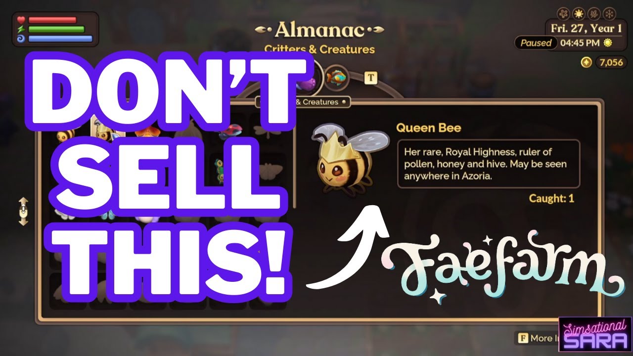 40 Fae Farm tips in under 9 minutes