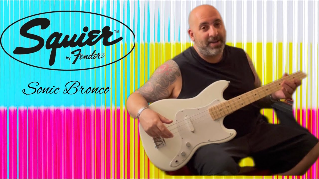 Squier Sonic Bronco: Unboxing & Demo
