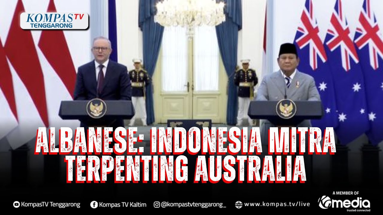 [Full Terjemahan] Pernyataan PM Albanese usai Teken Perjanjian dengan Presiden Prabowo