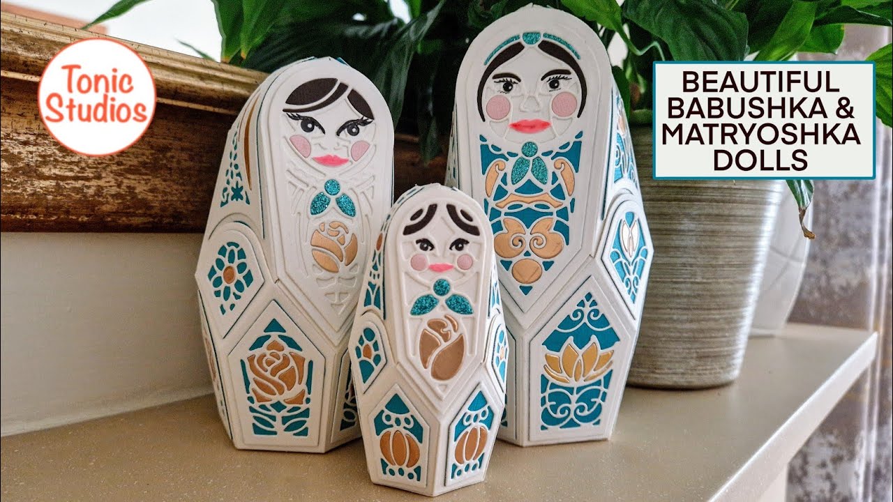 BEAUTIFUL BABUSHKA & MATRYOSHKA DOLLS - Tonic Studios