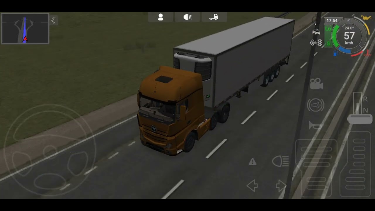 MERCEDES BENZ🚚 GAMEPLAY GRAND TRUCK SIMULATOR 2🔥🔥