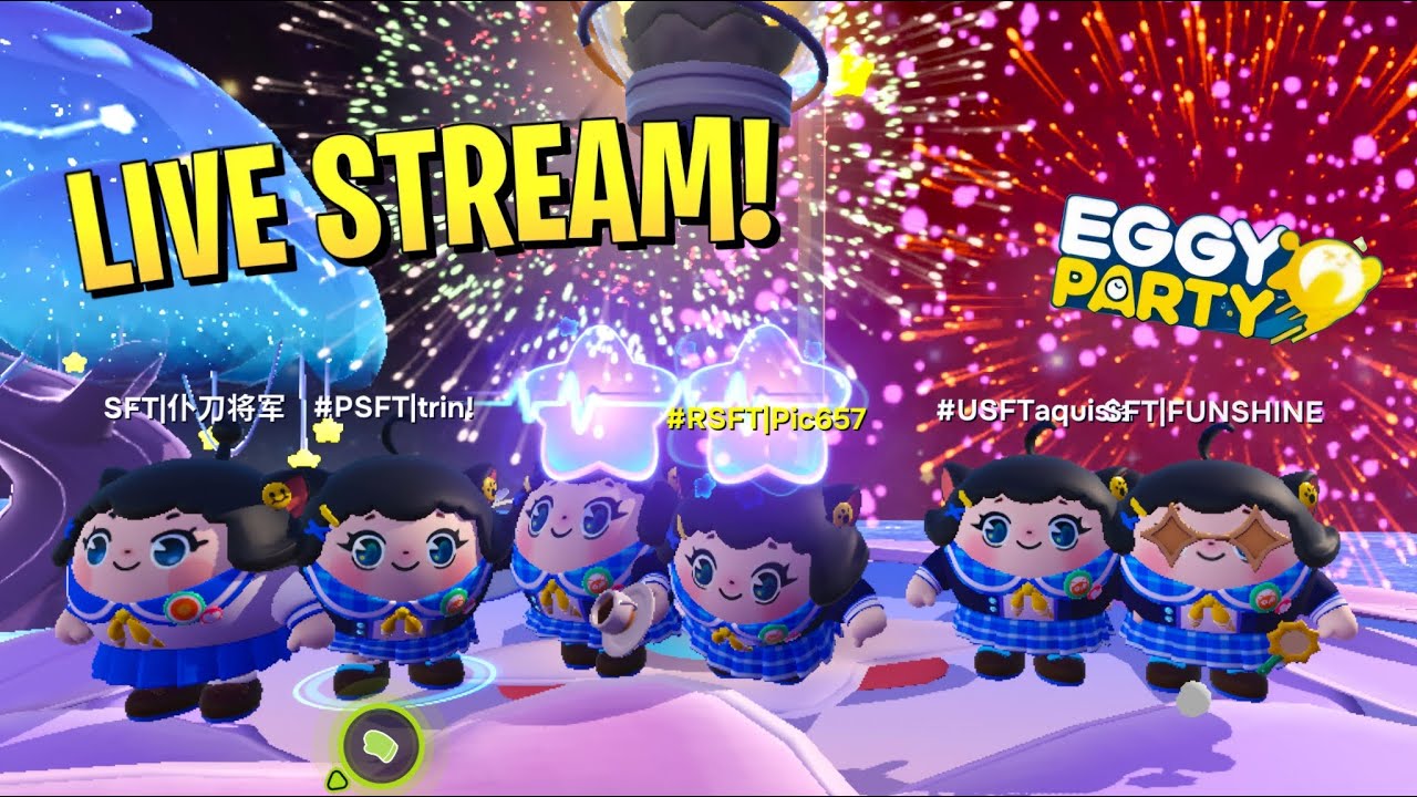 Eggy Party Livestream#66: Let's Have An Egg-Fantastic Weekend!