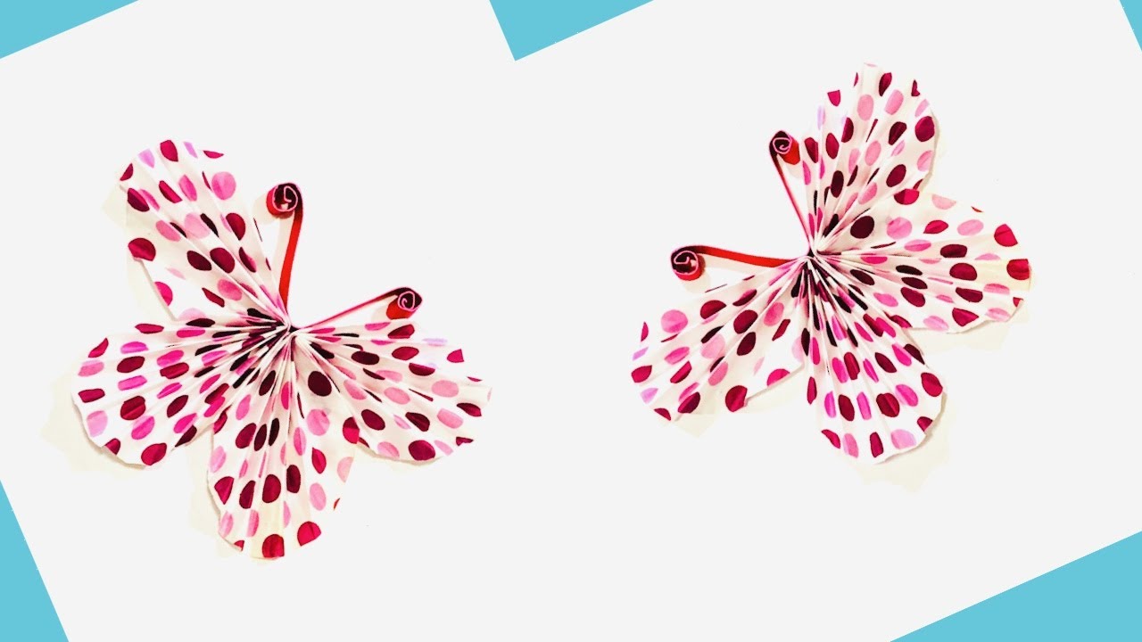 Make Super Easy Butterfly With Cupcake Liners | How To Make Paper Butterfly | Cupcake Liners