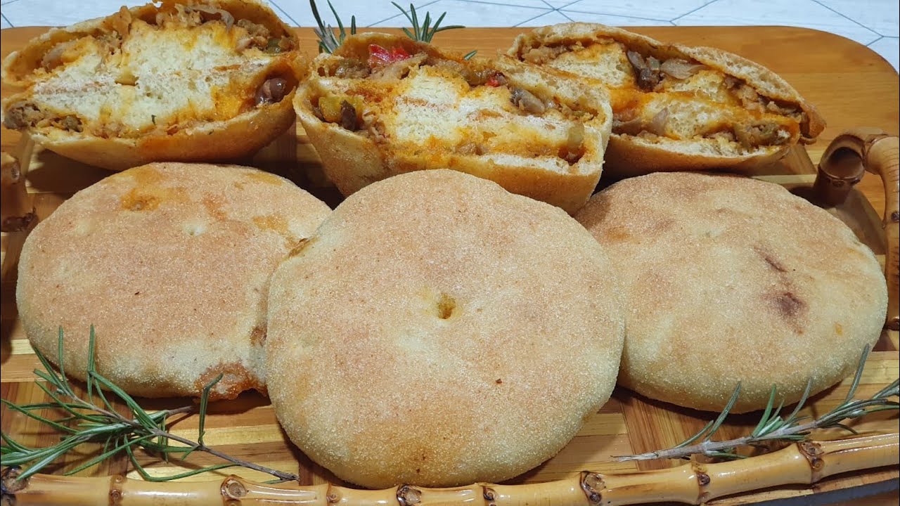 خبز معمر بنين للفطور و السحور 🌙🌑stuffed moroccan bread 🍞 😋 