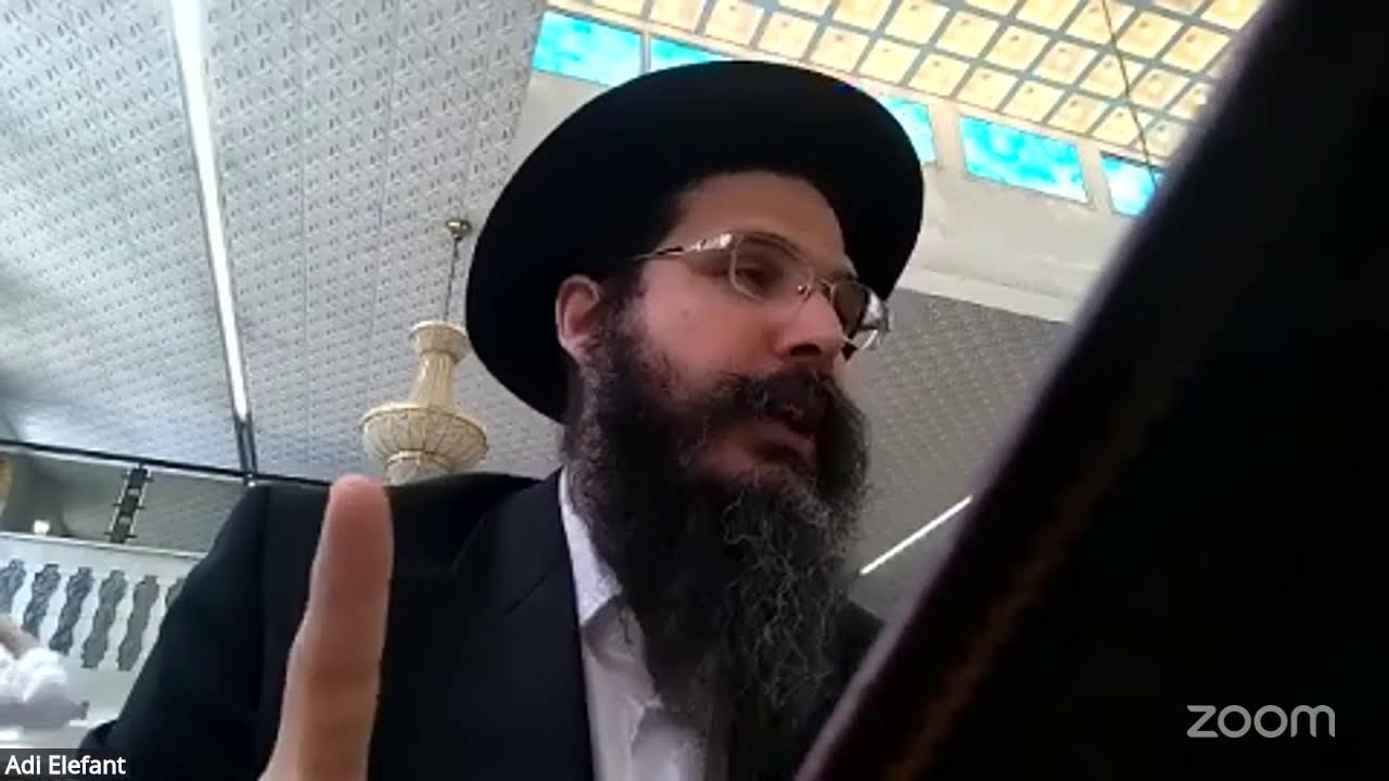 תורה אור פרשת כי תשא עם הרב עדי אלפנט