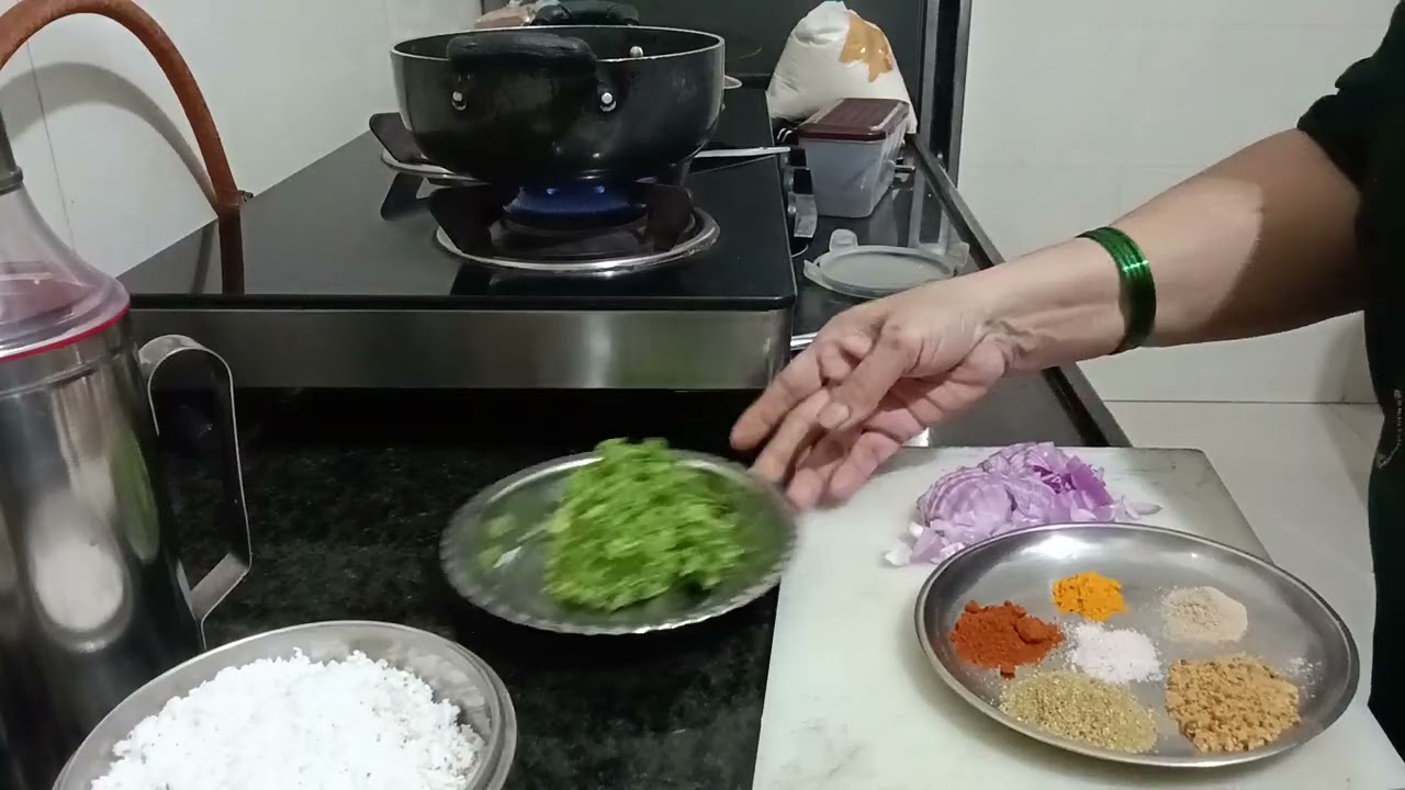 Zatpat karla chi bhaji