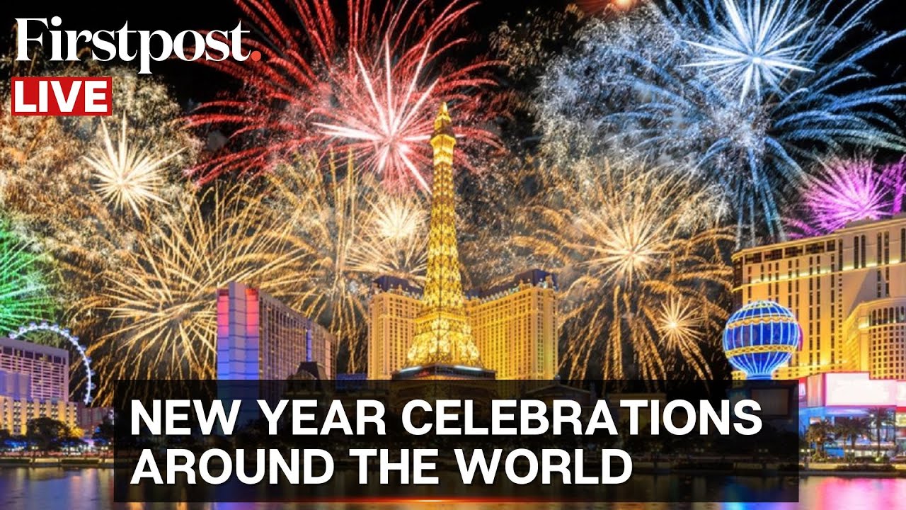 New Year 2024 LIVE from Las Vegas: New Year Celebrations and Fireworks from Las Vegas Strip