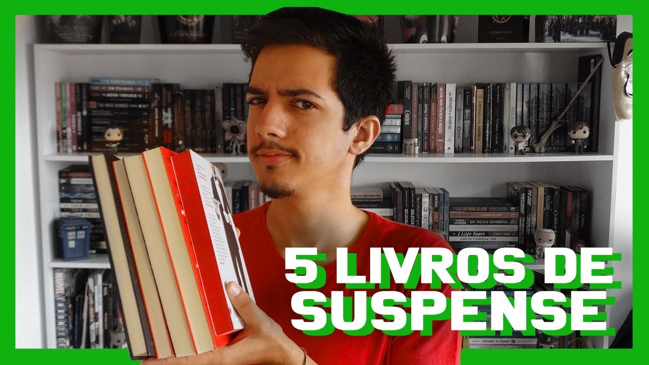 5 LIVROS DE SUSPENSE | Estante Quadrada