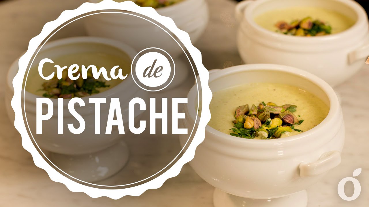 CREMA DE PISTACHE | PISTACHIO SOUP | Kiwilimón