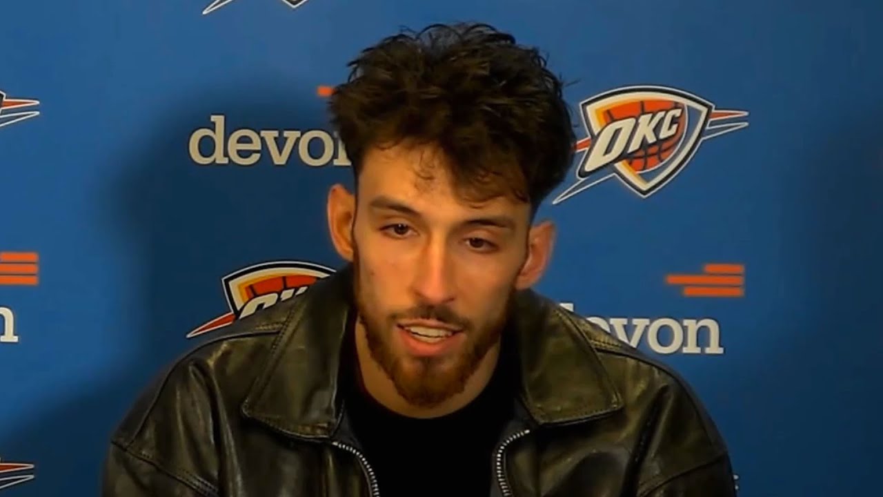 Chet Holmgren PostGame Interview | Oklahoma City Thunder vs Denver Nuggets