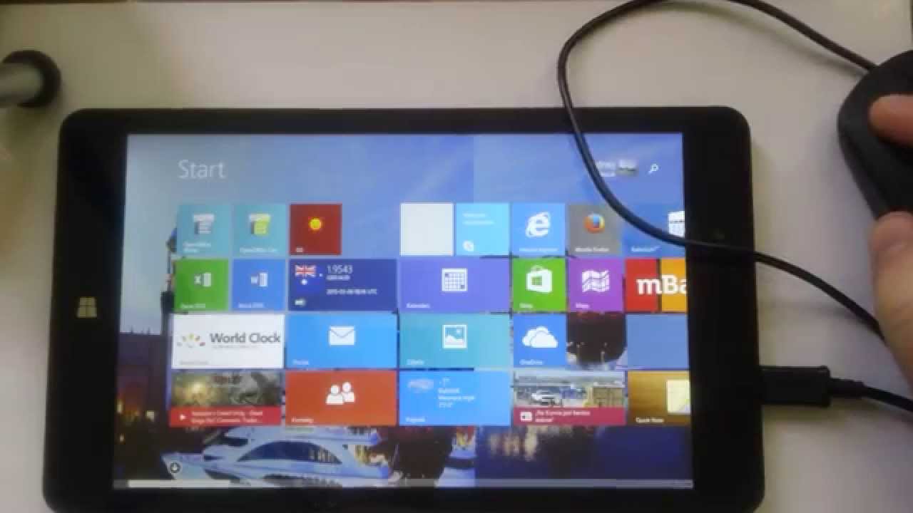 Jak podlaczyc myszkę do tablet'u ?
