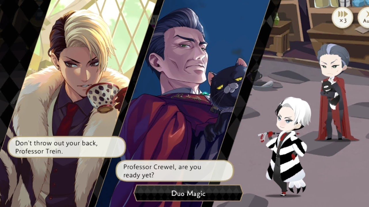 🪄🐈‍⬛️Professor Trein's 🐈‍⬛️🪄 Duo Magic with Professor Crewel!! 😙😙