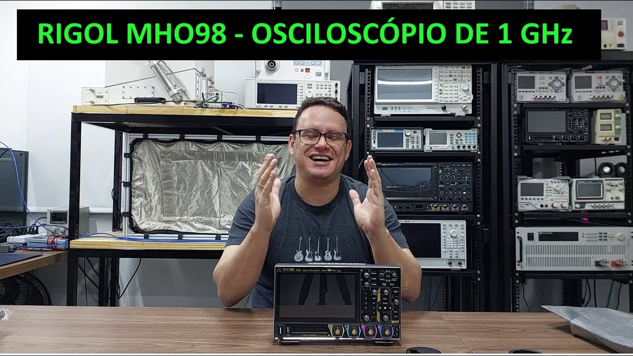 Osciloscópio MHO98 - 1GHz - A RIGOL Revoluciona Novamente!