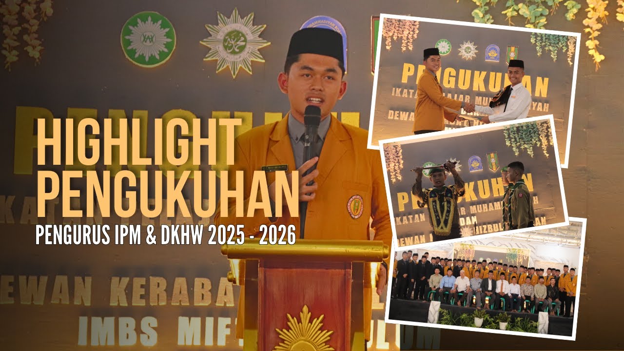 Pengukuhan IPM dan DKHW Periode 2025-2026| Pondok Pesantren IMBS Miftahul Ulum Pekajangan-Pekalongan
