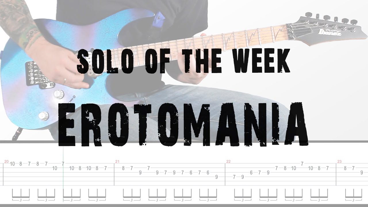 Solo Of the Week: 11 Dream Theater - Erotomania tab