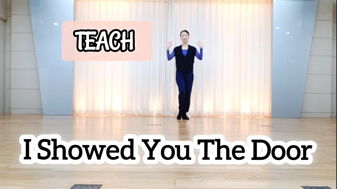 🔷️🔶️TEACH/ I Showed You The Door Line Dance - Intermediate Level/#황은정라인댄스 #부산라인댄스 #화명동 #부산북구지부