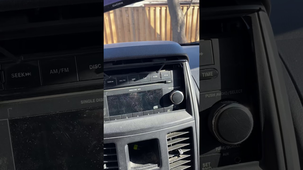 How to remove and install aftermarket radio in 2008-2010 Dodge Grand Caravan and Town and Country