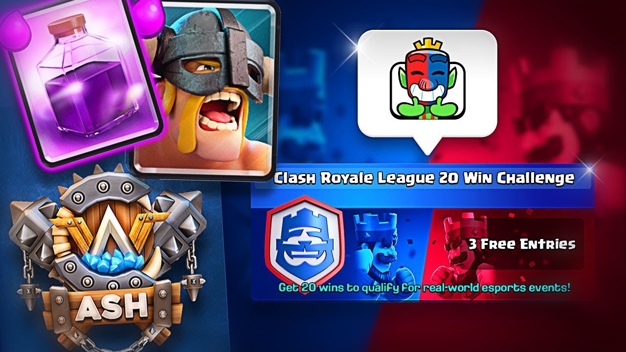 CLASH WITH ASH I accept your 20 WIN CHALLENGE