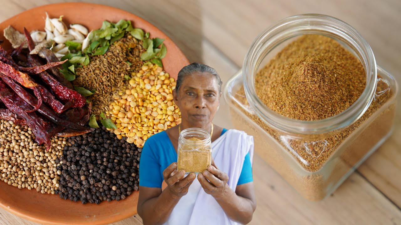 Homemade Rasam Powder Recipe | How To Make Rasam Podi