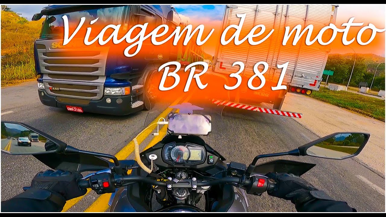 Motorcycle trip. Governador Valadares MG to Belo Horizonte MG