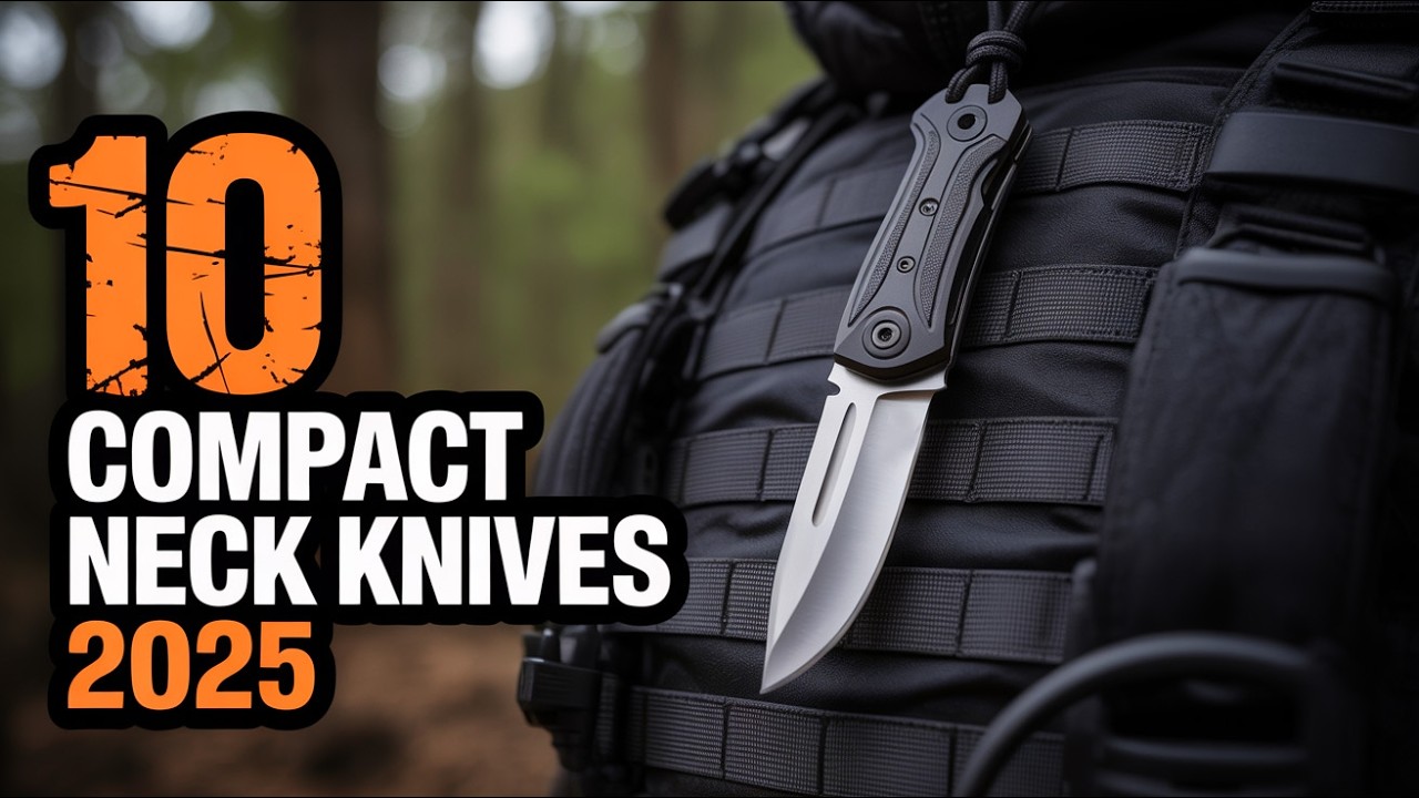 10 Compact Neck Knives for Self Defense & EDC 2025 - Part 3