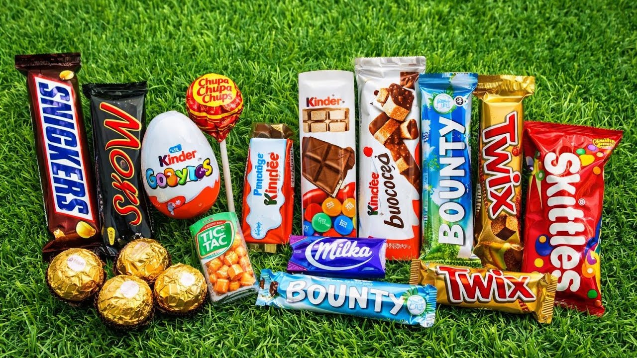 ASMR Most Popular Candys WOW🤓😁💖