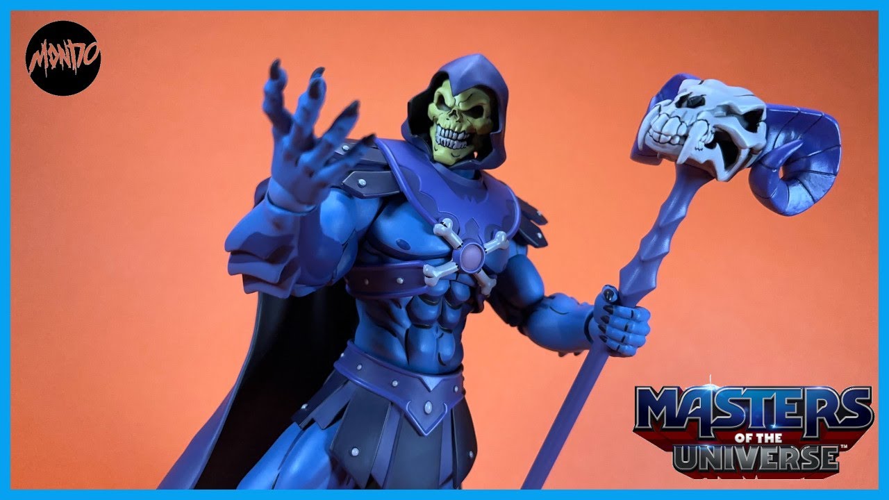 Mondo 1/6 Scale SDCC 2022 Exclusive Masters of the Universe Revelation SKELETOR Action Figure Review