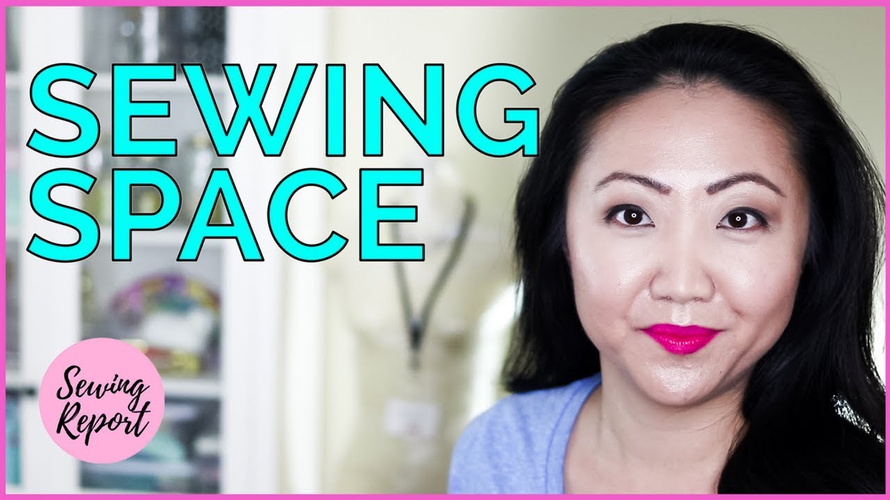 Sewing Room Late Night Tour + YouTube Filming Setup | SEWING REPORT