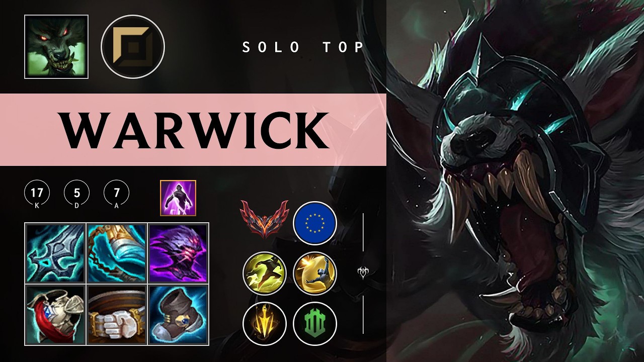 Warwick Top vs Varus - EUW Grandmaster Patch 26.03