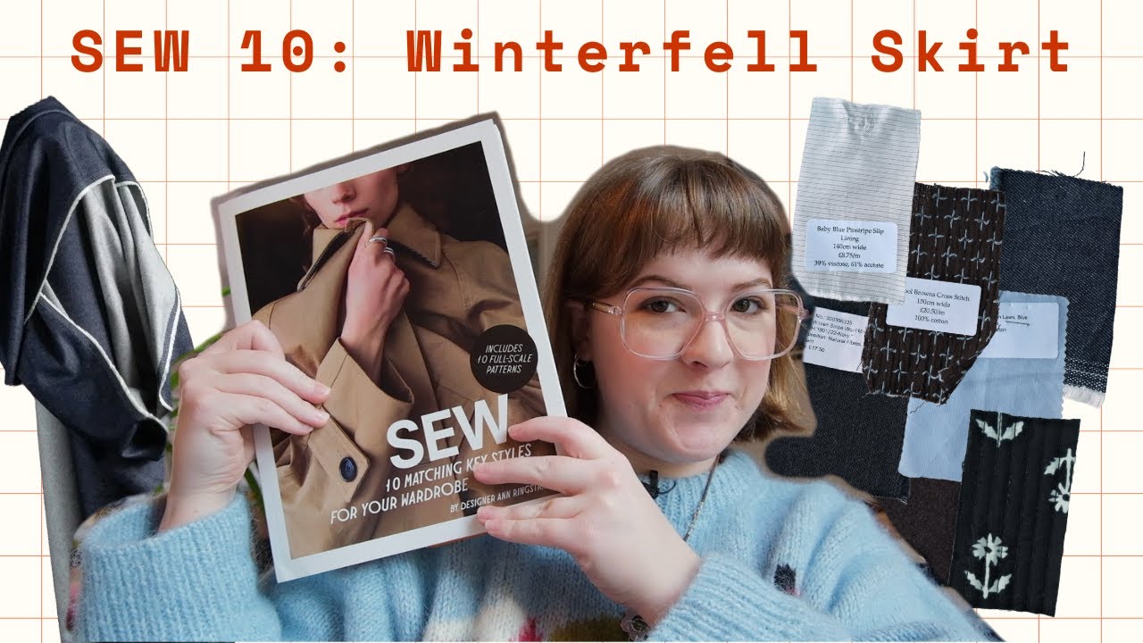 Making the Winterfell Skirt || SEW 10: Project Vlog