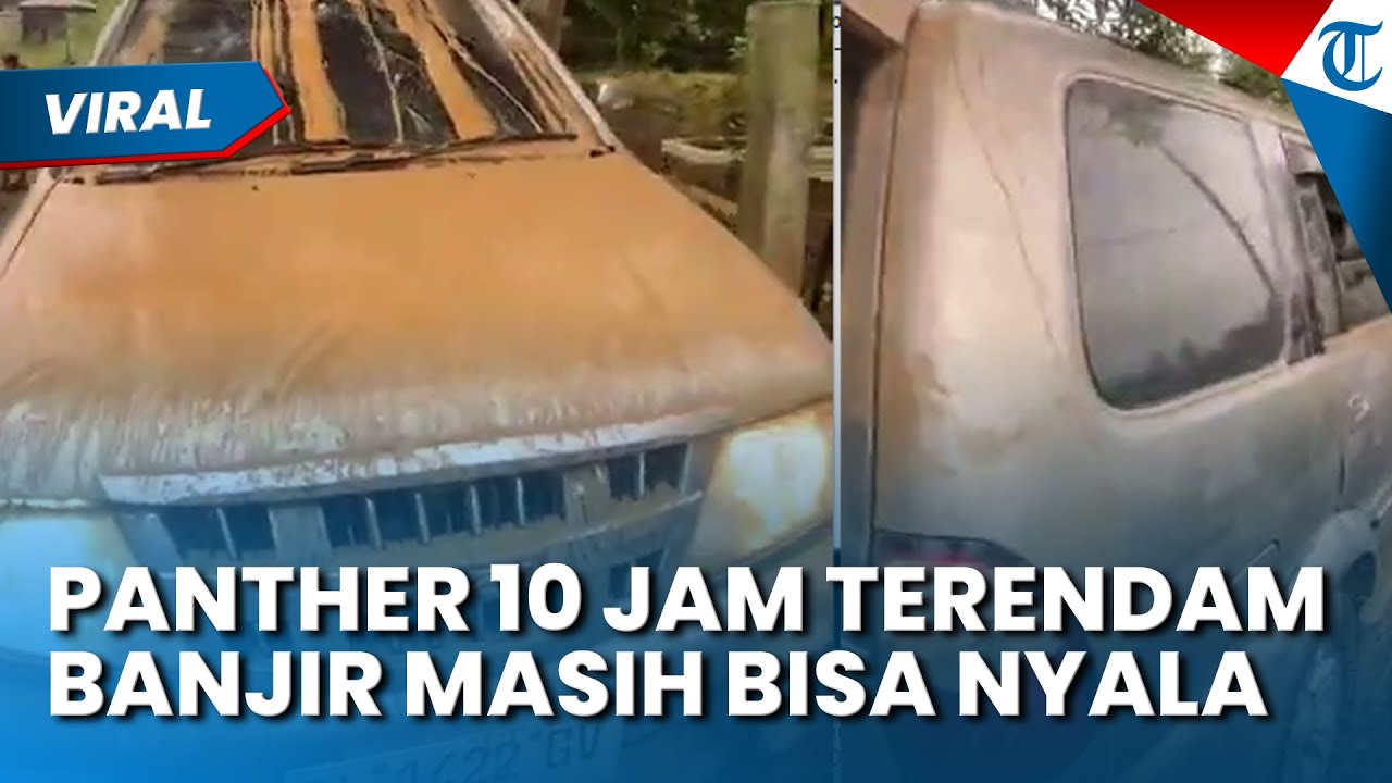 10 JAM TERENDAM BANJIR MASIH BISA HIDUP! Viral Video Ketangguhan Mobil Panther di Aceh seusai Banjir