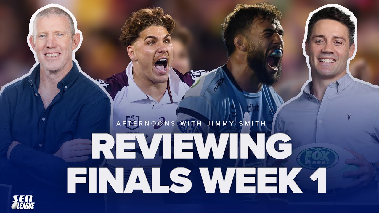 #NRL | Finals Week 1 Review with Jimmy Smith and Cooper Cronk! - SEN
