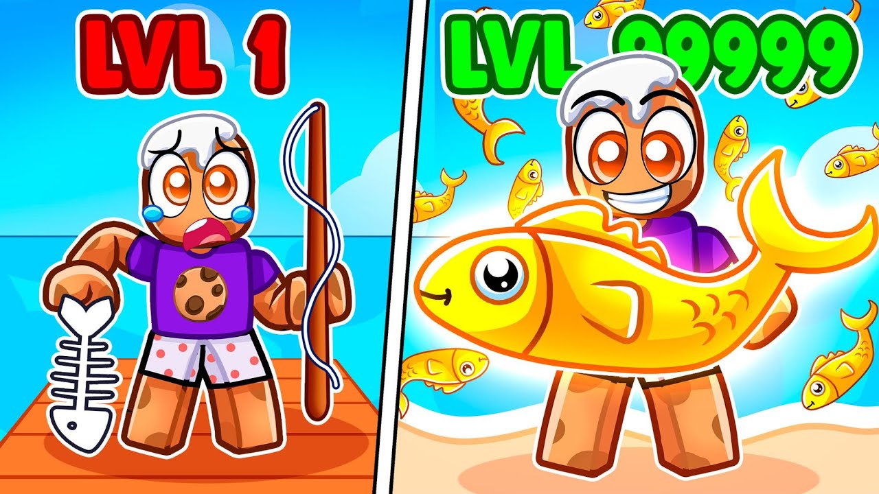 Catching 9,861,794 RARE FISH in Roblox Fishing Simulator!