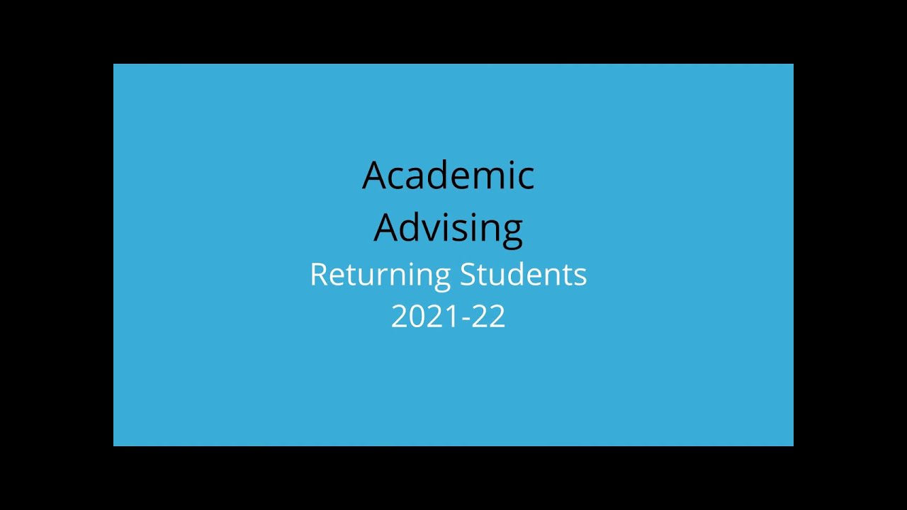 Civil Engineering – Academic Advising for Returning Students (BSc Programme 2021/22)