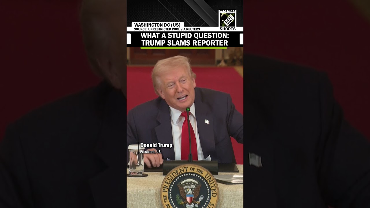 &ldquo;What a stupid question&hellip;&rdquo; Trump slams reporter&rsquo;s question over Russian intelligence aid to Iran