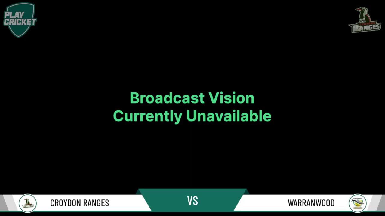 RDCA - Women’s T20 - R3 - Croydon Ranges v Warranwood