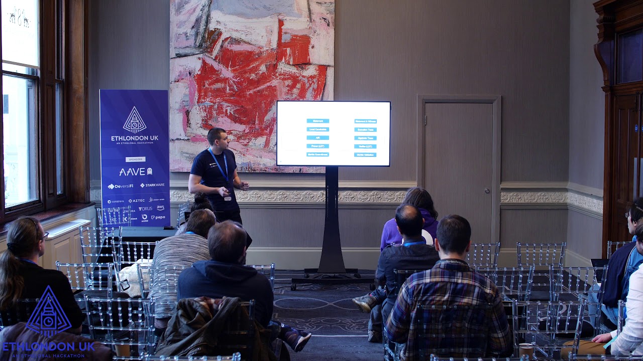 ETHLondonUK: How Does A STARK Proof System Work, with Michael Riabzev
