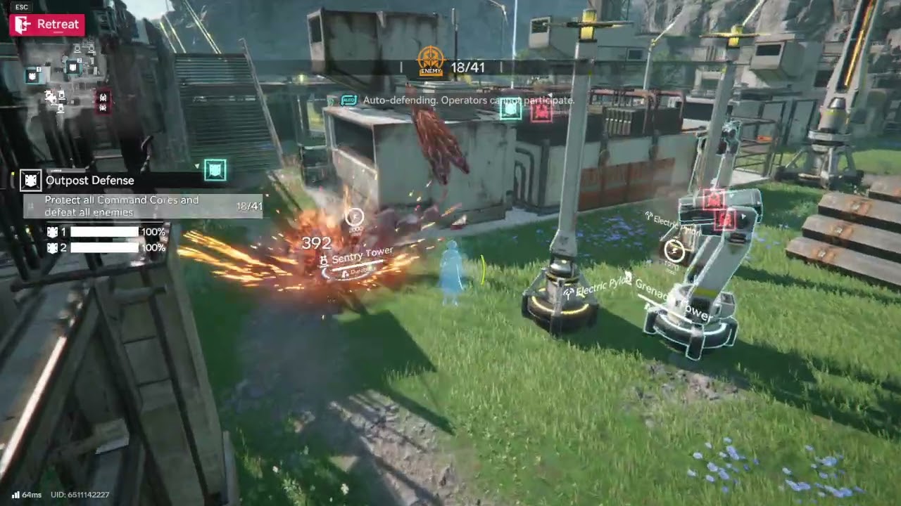 Endfield Outpost Infra-Station Imminent Incursion Level 2