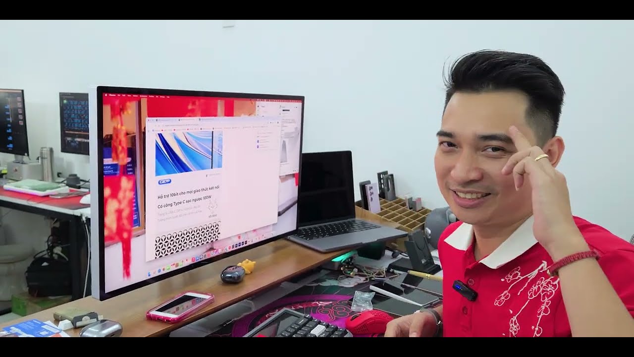 Chiếc màn hình này hot quá... giờ mới được trải nghiệm, bản 5K cao nhất luôn - Màn hình Kuycon